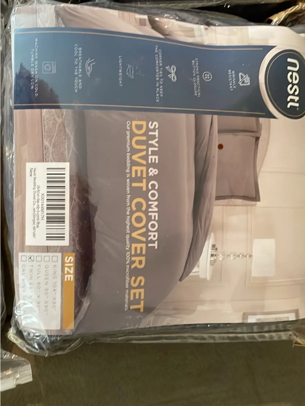 NESTL Style & Comfort Duvet Cover Sets and bed Skirts